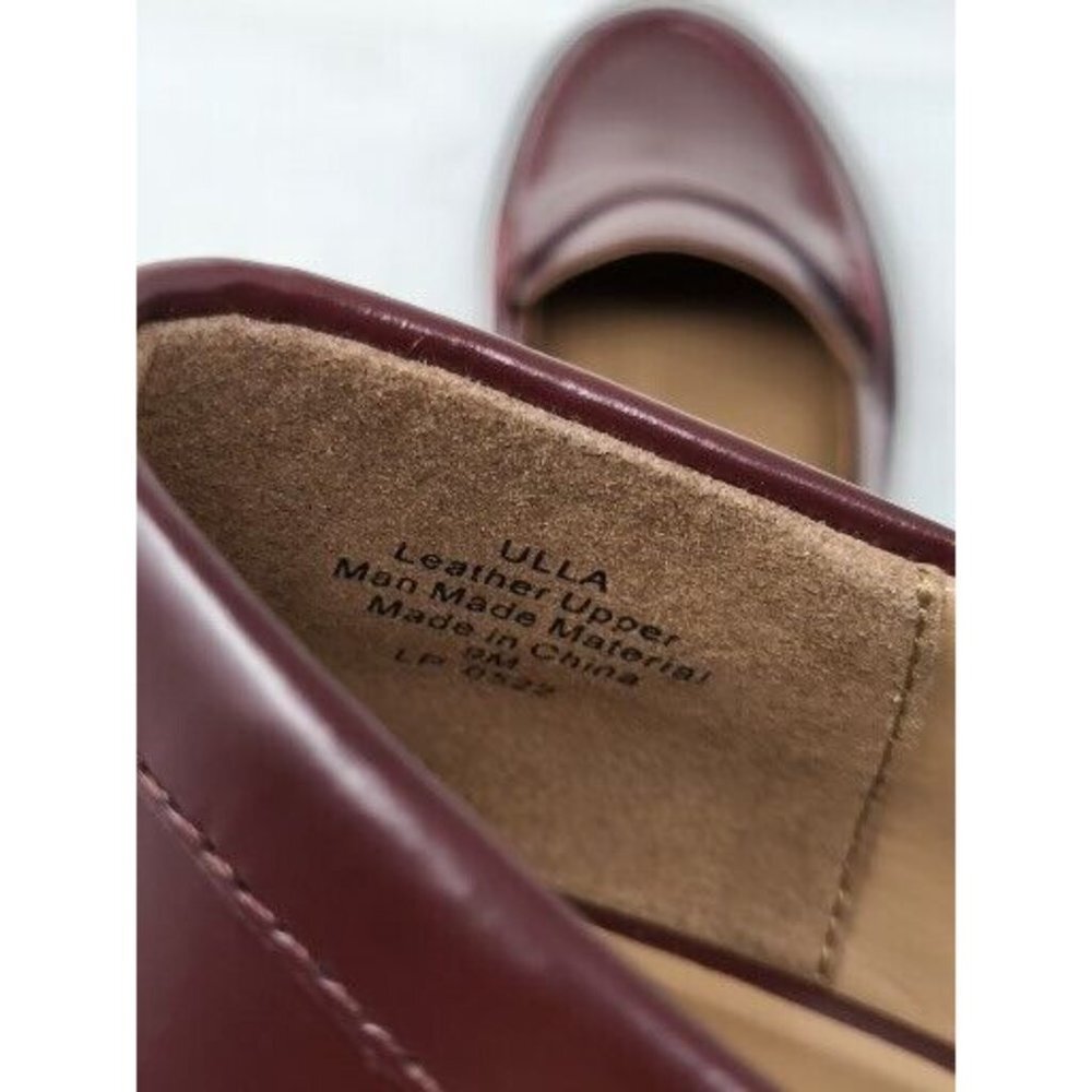 AEROSOLES Burgundy Loafers - Picture 6 of 8